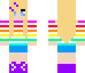 rainbow girl