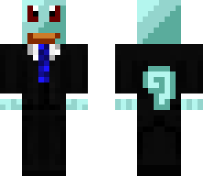 squirtle in a suit