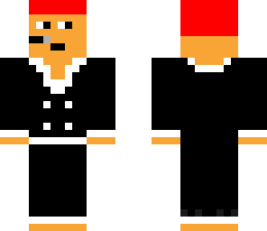 tuxedo man with matching headset