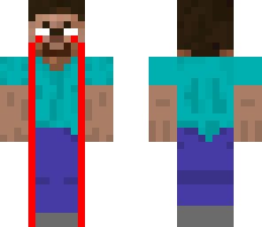 herobrine crying