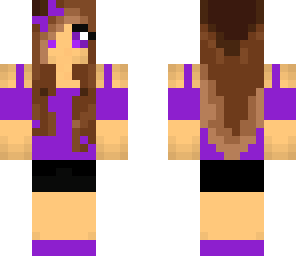 i love purple girl