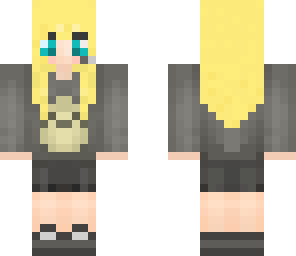 edited blonde girl