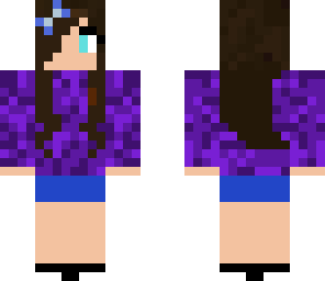purple girl