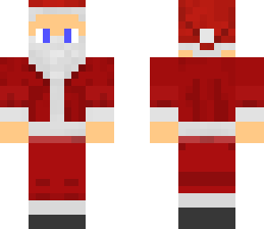 santa with gold headphones