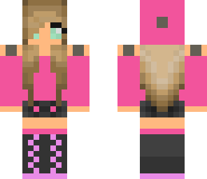 lovely pink girl