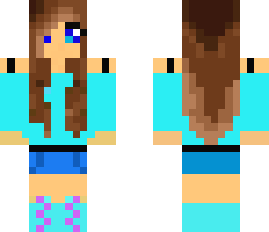 awesome skin for a girl gamer  0___0