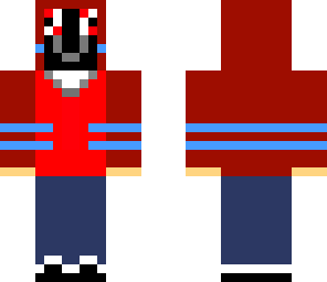 moshingman with hoodie