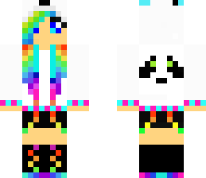 rainbow panda