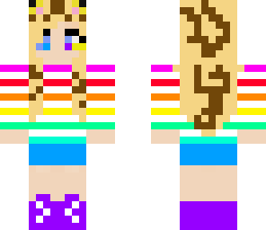 rainbow girl