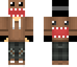 domo swag mask and jacket