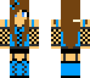 blue sexy hot girl
