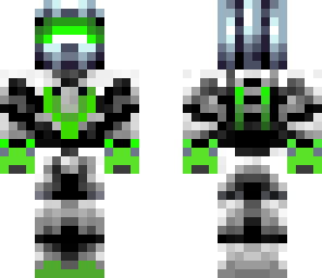 green neon warrior