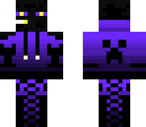 enderman with headphones