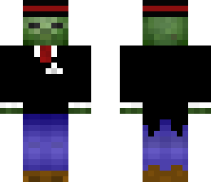 zombie in suit