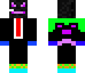 enderdragon with headset and suit