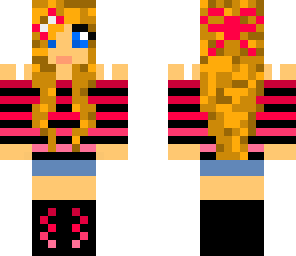 pink girl cute