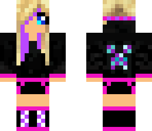 creeper hoodie girl