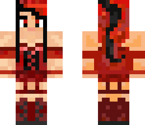devil red girl