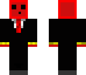 red slime in suit