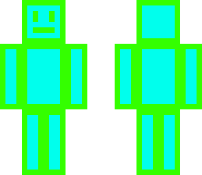 neon robot