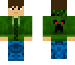 teen with creeper hoodie