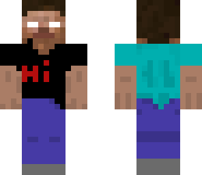 herobrine with paint