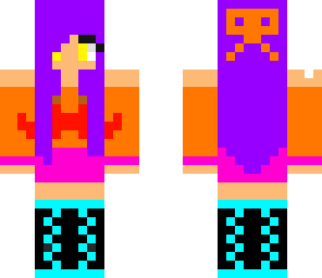 orange moustache girl 2