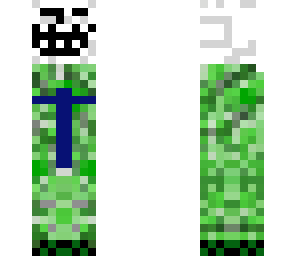 troll creeper blue