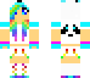 rainbow panda
