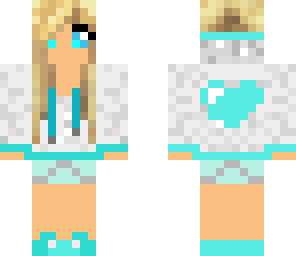 blue girl