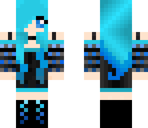 blue girl