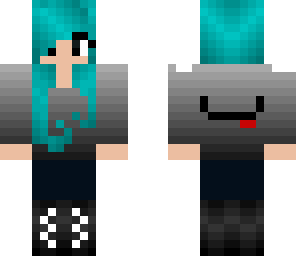blue girl