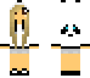 edited panda girl