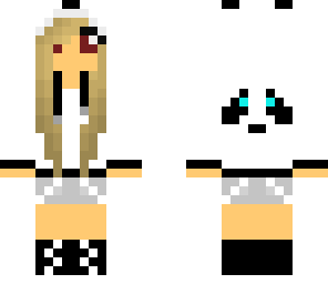 panda girl hoodie