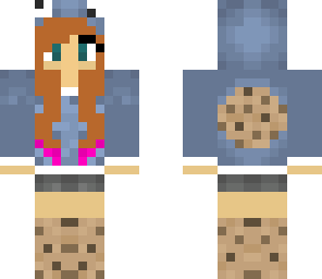 cookie monster colege girl