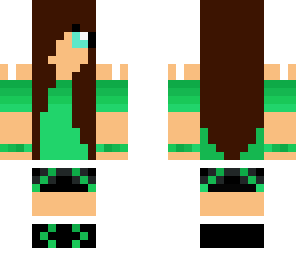 black and green