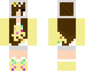 caramel poptart space girl