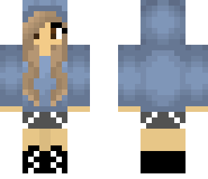 hooded girl