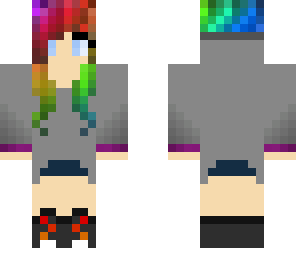 rainbow girl