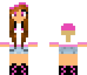 pink ice cream hoodie