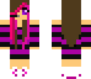 striped pink tunic girl