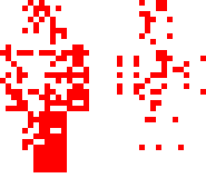 red pixel