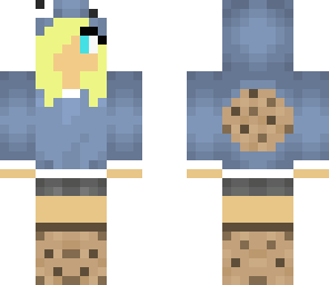 blond cookie girl