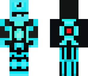 hd neon glow cyborg