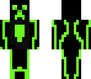 green and black creeper 