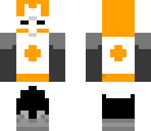 orange castle crashers knight
