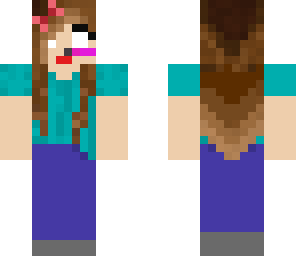 the gril herobrine