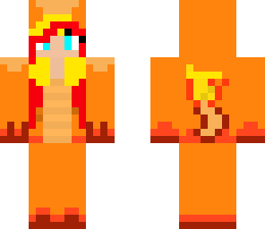 blonde charizard girl