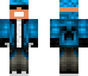 blue guy wearing beats