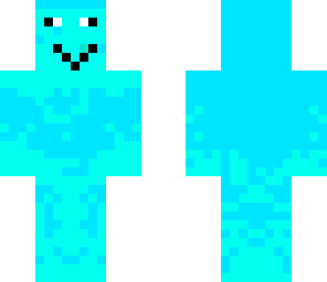 blue man